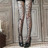 Black Spider Web Tights SD00340