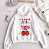 Strawberry Velvet Hoodie Sweater SD00572