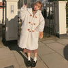 Woolen Heart Loose Coat SD00395