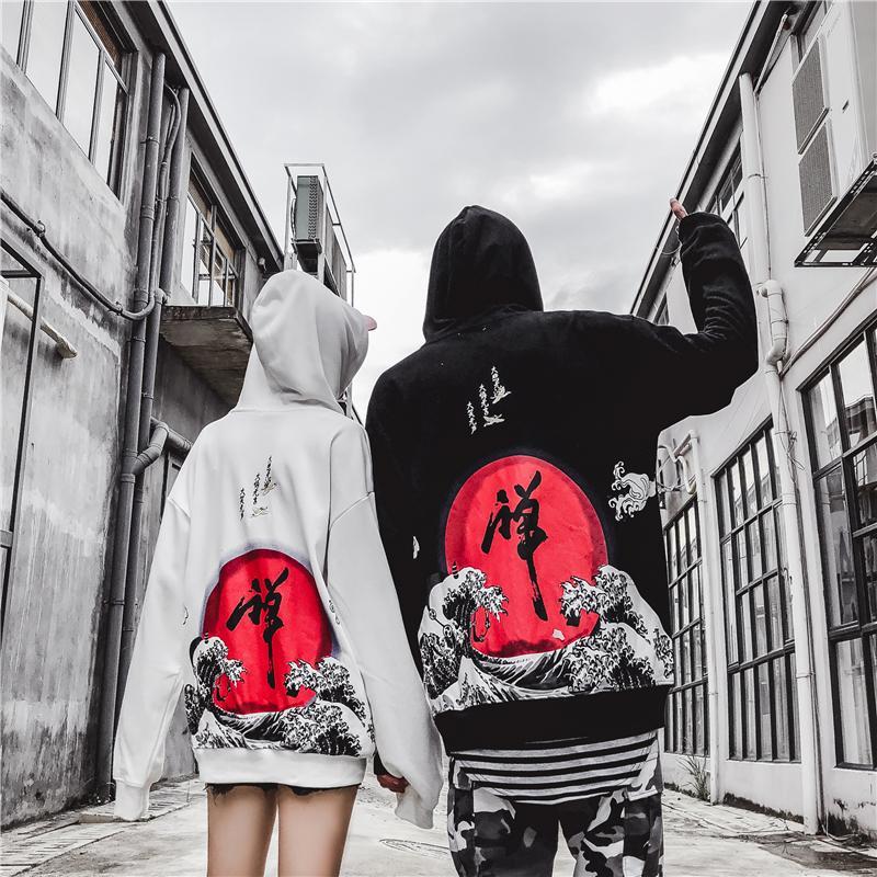 Tsunami Loose Hoodie Sweater SD00288