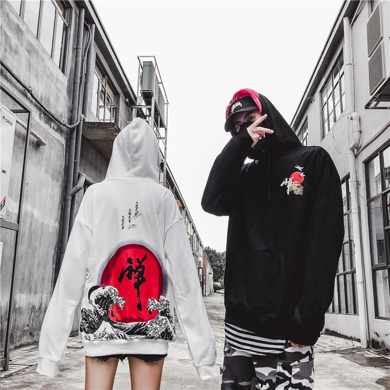 Tsunami Loose Hoodie Sweater SD00288