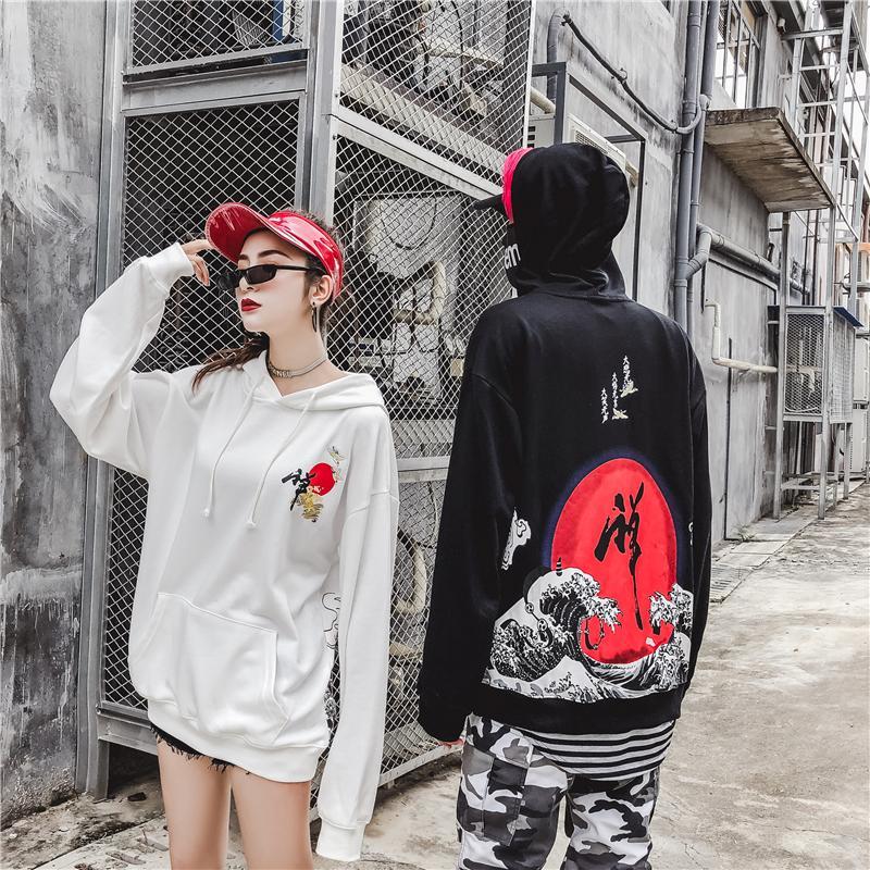 Tsunami Loose Hoodie Sweater SD00288