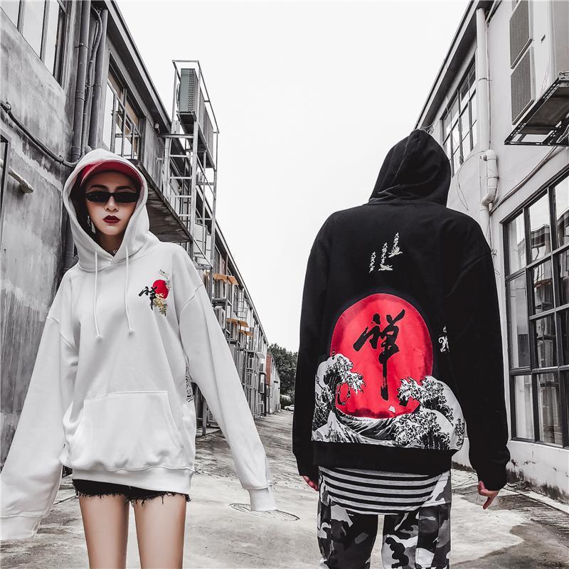 Tsunami Loose Hoodie Sweater SD00288
