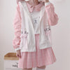 Happy Neko Bow Ribbon Thin Jacket SD00388