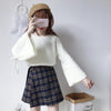 Lantern Strings Sleeve Sweater SD00293