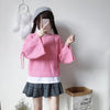 Lantern Strings Sleeve Sweater SD00293