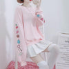 Sweet Printed Loose sleeve Sweater SD00294