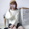 Lantern Strings Sleeve Sweater SD00293