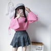 Lantern Strings Sleeve Sweater SD00293