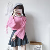 Lantern Strings Sleeve Sweater SD00293