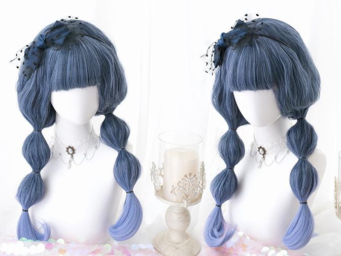 Deep Sea Blue Wave Long Wig SD00518