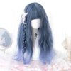 Deep Sea Blue Wave Long Wig SD00518