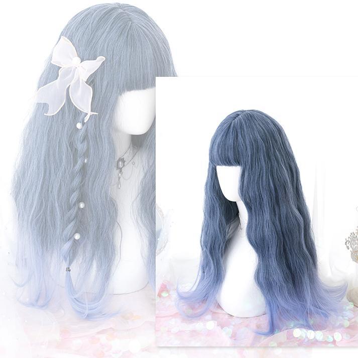 Deep Sea Blue Wave Long Wig SD00518