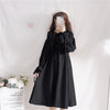 Lantern Loose Sleeve Lace Collar Dress SD00563