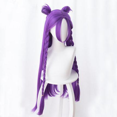 Purple Braid Long Wig SD00508