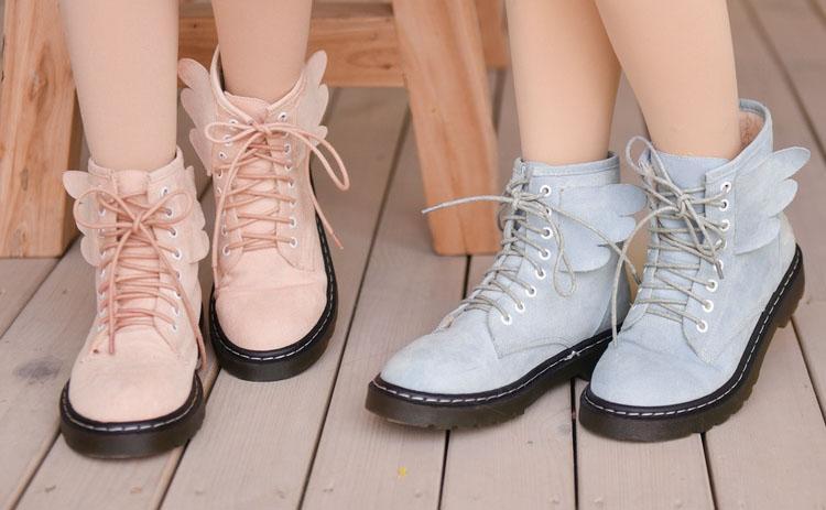Winged Martin Boots Shoes SD00273