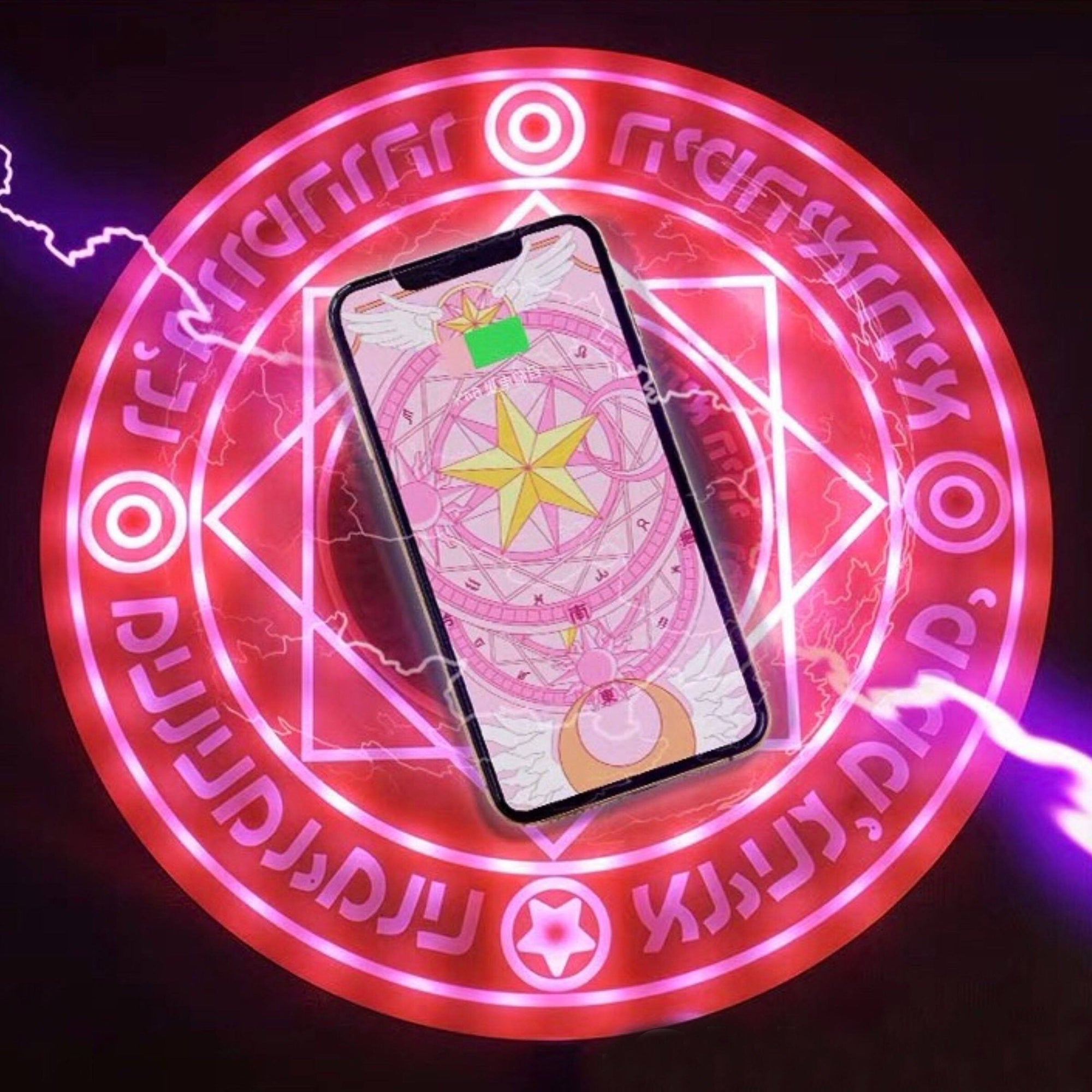 Cardcaptor Sakura Pink Wireless Phone Charger Pad SD00547
