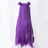 Purple Braid Long Wig SD00508