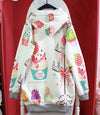 Japanese Harajuku Colorful Cake Print Long Sweater SD00832