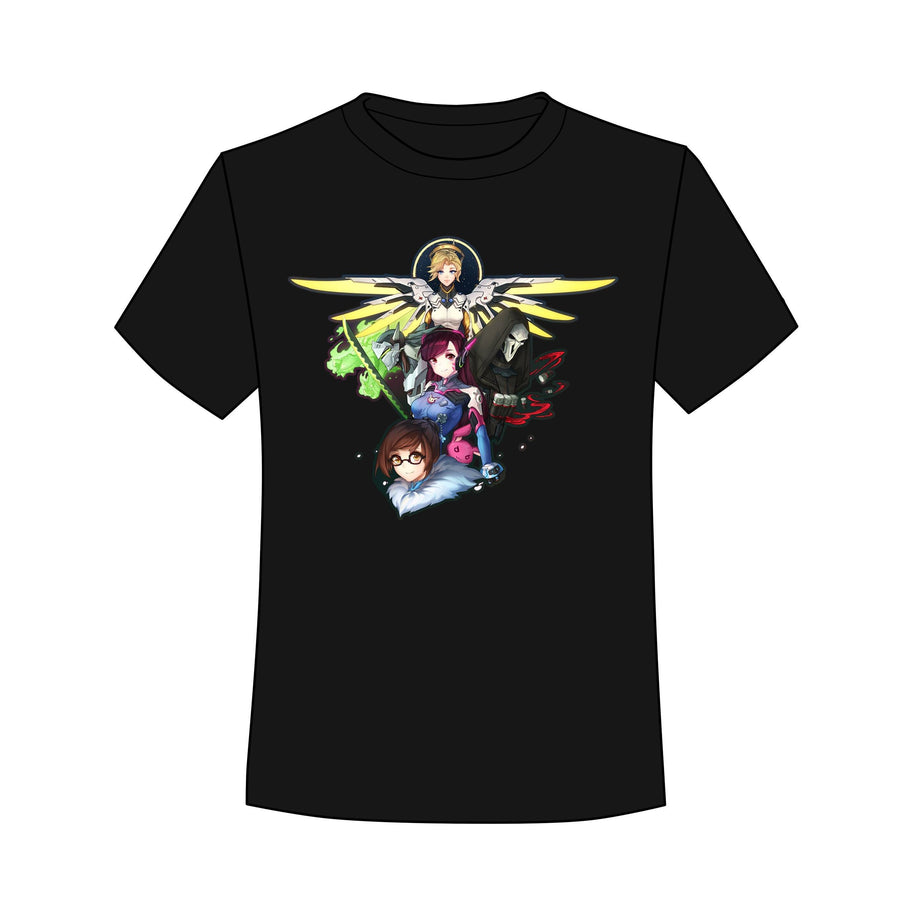 Overwatch Mercy Genji Reaper DVA Mei Group T-shirt/Sweater SD02700