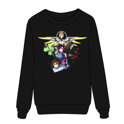Overwatch Mercy Genji Reaper DVA Mei Group T-shirt/Sweater SD02700