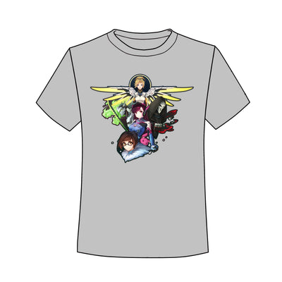 Overwatch Mercy Genji Reaper DVA Mei Group T-shirt/Sweater SD02700