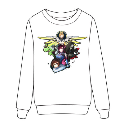 Overwatch Mercy Genji Reaper DVA Mei Group T-shirt/Sweater SD02700