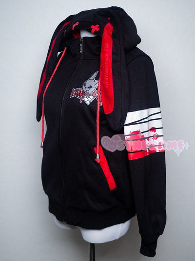 Yandere Bunny Ears Hoodie Sweater SD01191