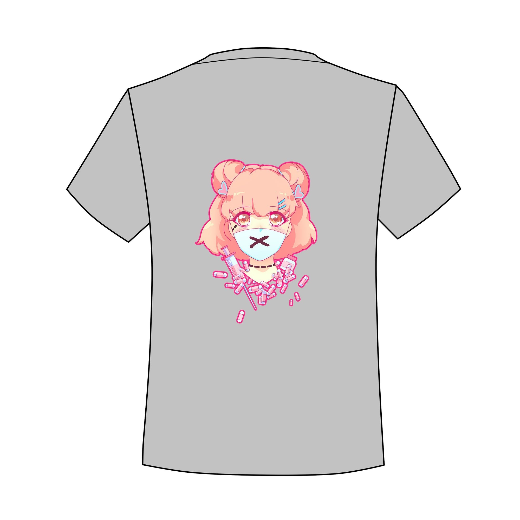 Pastel Menhera Anime Pills Psycho Girl T-Shirt/Sweater SD02739
