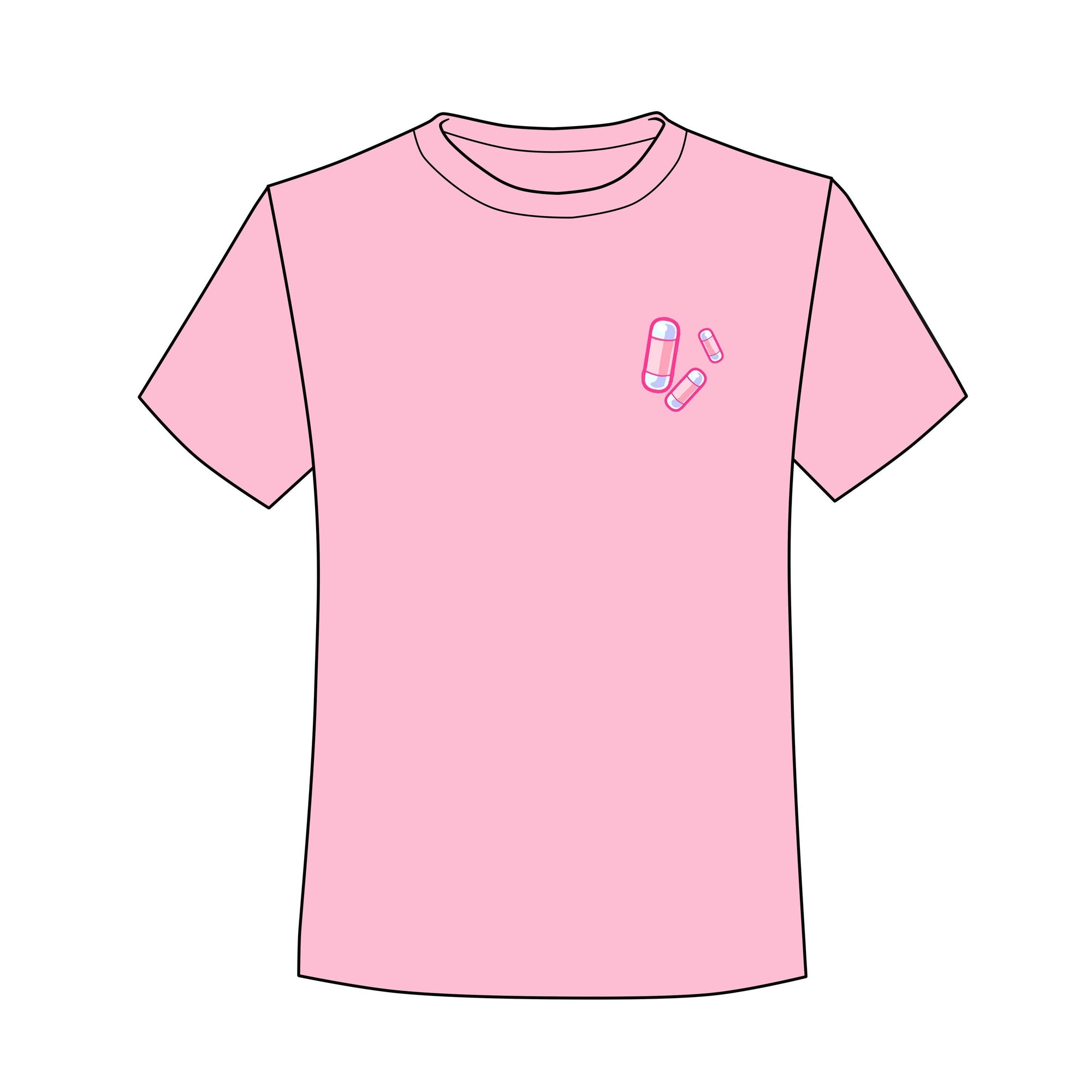 Pastel Menhera Anime Pills Psycho Girl T-Shirt/Sweater SD02739