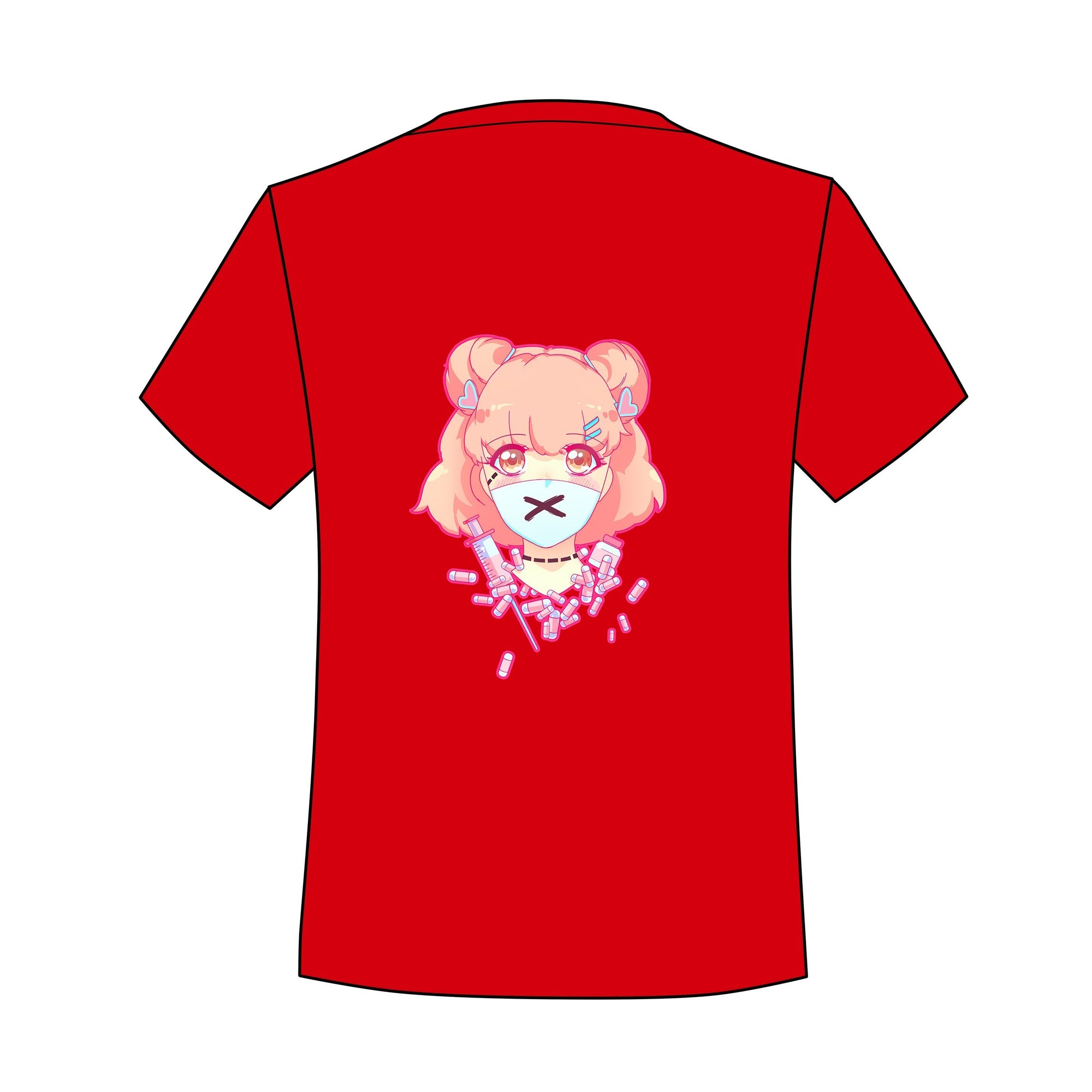 Pastel Menhera Anime Pills Psycho Girl T-Shirt/Sweater SD02739