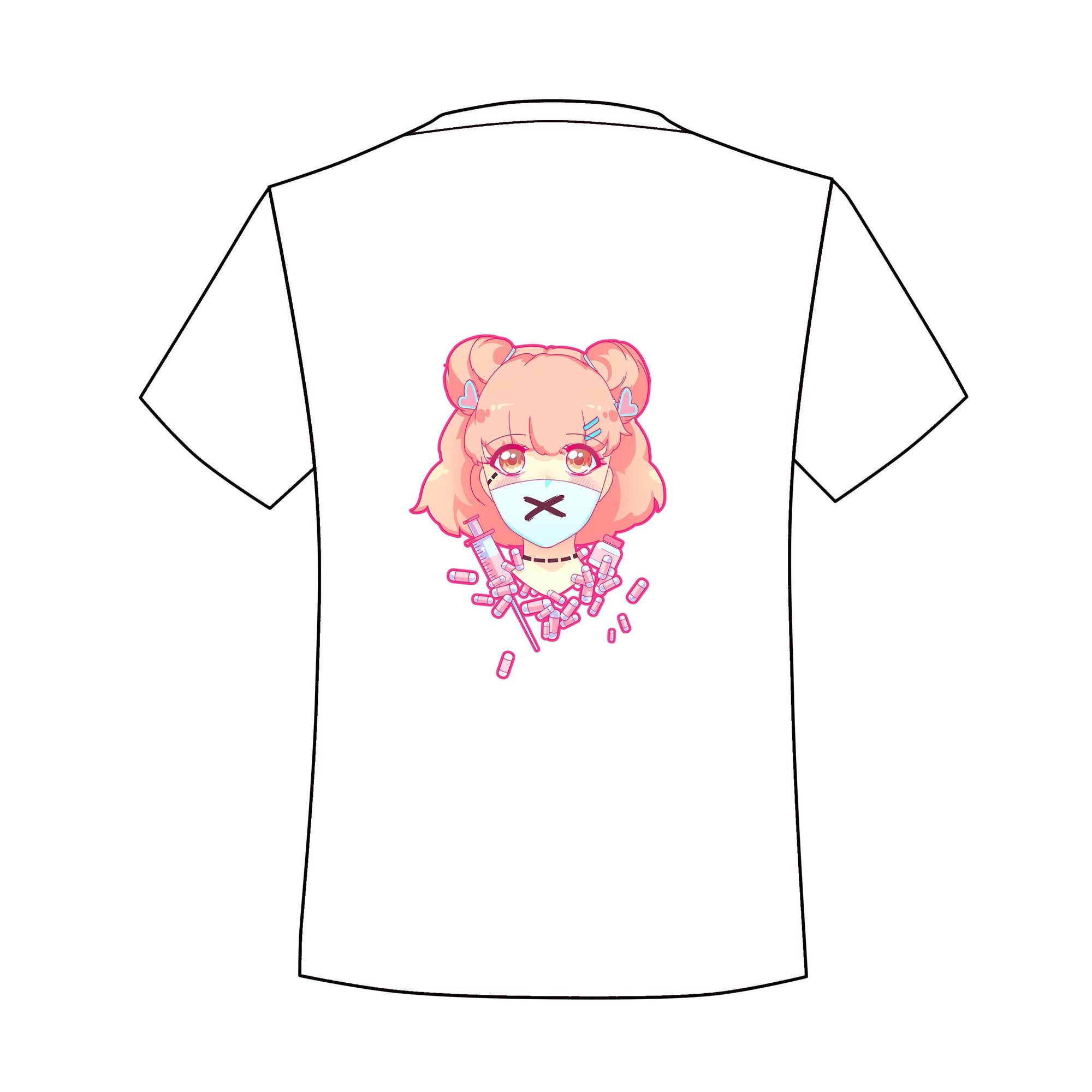 Pastel Menhera Anime Pills Psycho Girl T-Shirt/Sweater SD02739