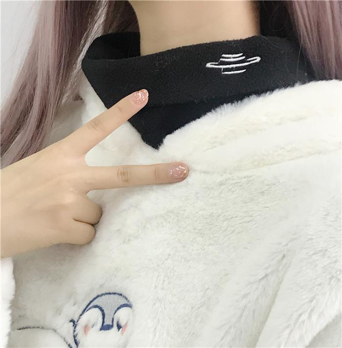 Planet Embroidered Collar Sweater SD00358