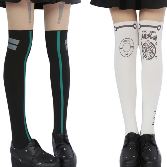 Anime Printed Pantyhose Tights SD00083