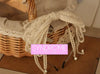 White Lace Bow Pearl Headband SD00317