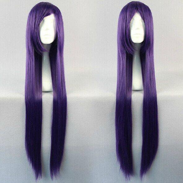 Long Dark Purple Wig SD00325