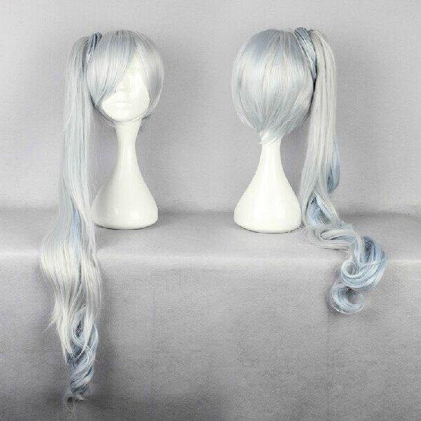 Silver White Long Wig SD00326