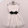 Mesh Sleeveless Bow Dress SD00354