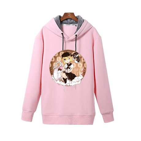 Cute Coffee Girl hoodie Sweater SD02639
