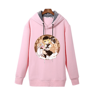 Cute Coffee Girl hoodie Sweater SD02639