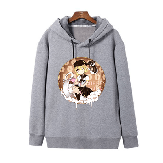 Cute Coffee Girl hoodie Sweater SD02639