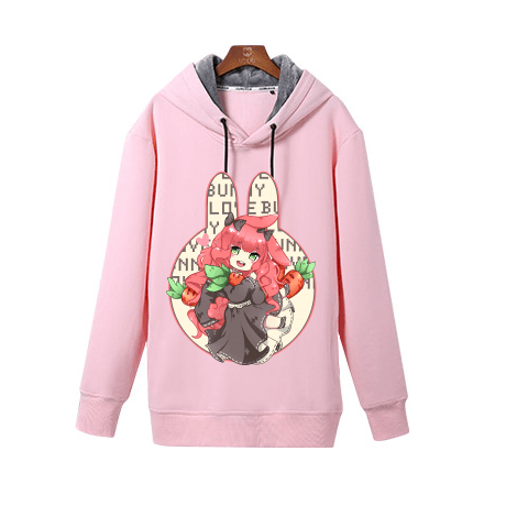 Cute Love Bunny Hoodie Sweater SD02638