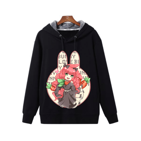 Cute Love Bunny Hoodie Sweater SD02638