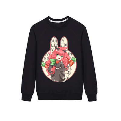 Cute Love Bunny Hoodie Sweater SD02638