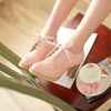 Korean Sweet Thick High-heeled Shoes SD01151