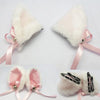 Cute Bell Kitty Ear Clips SD00042