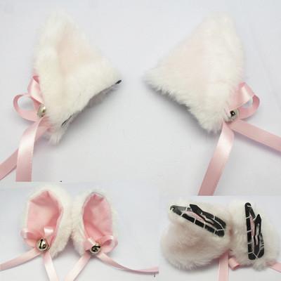 Cute Bell Kitty Ear Clips SD00042