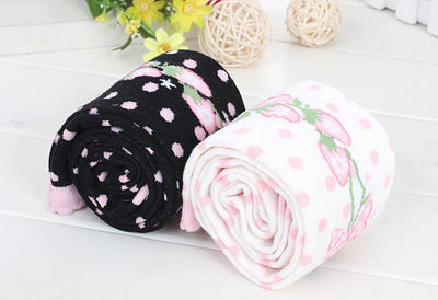 Strawberry Plant Thigh Highs Socks SD00299