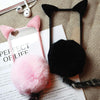 Plush Tail Cat Ear Phone Case SD00474