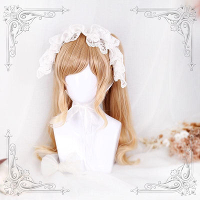 Japanese Harajuku Blond Wave Long Wig SD02301